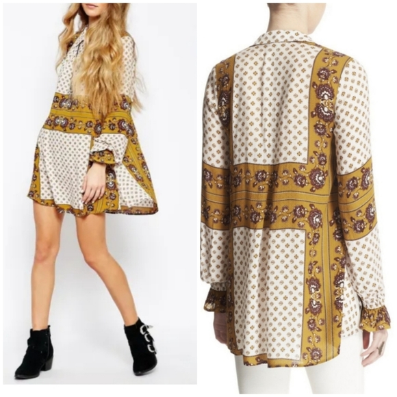 Free People Tops - Free People Changing Times Tunic/Size S